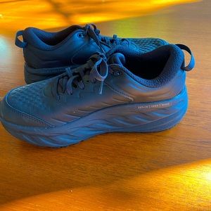 Leather Hoka One on One Bondi